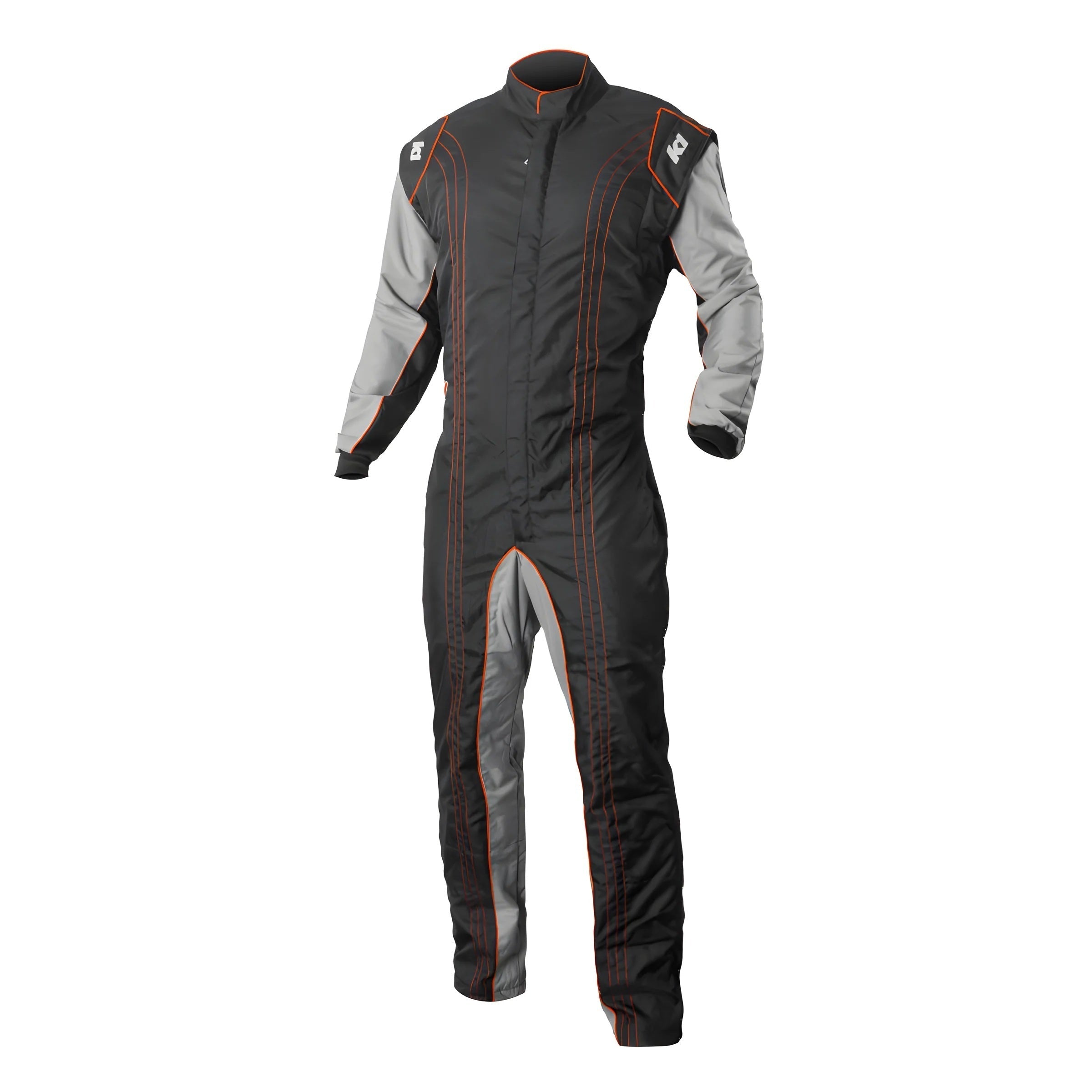 Suit Karting GK2 Youth 5X-Small Black/Orange - 10GK2O5XS