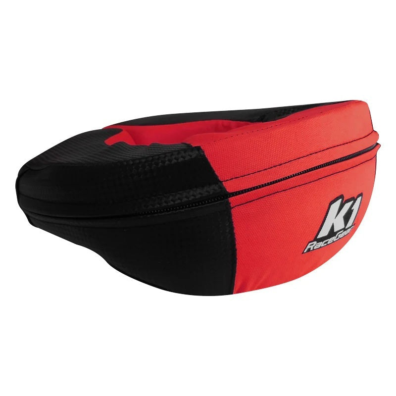 Neck Collar Karting Adult Carbon / Red - 15NECCARA