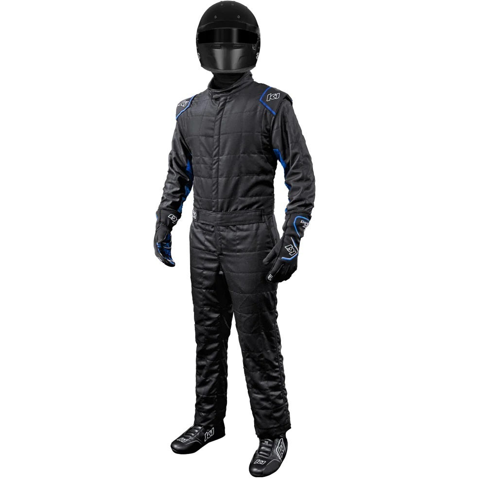 Suit Outlaw X-Large Black / Blue SFI 3.2A/5 - 20OTLNBXL