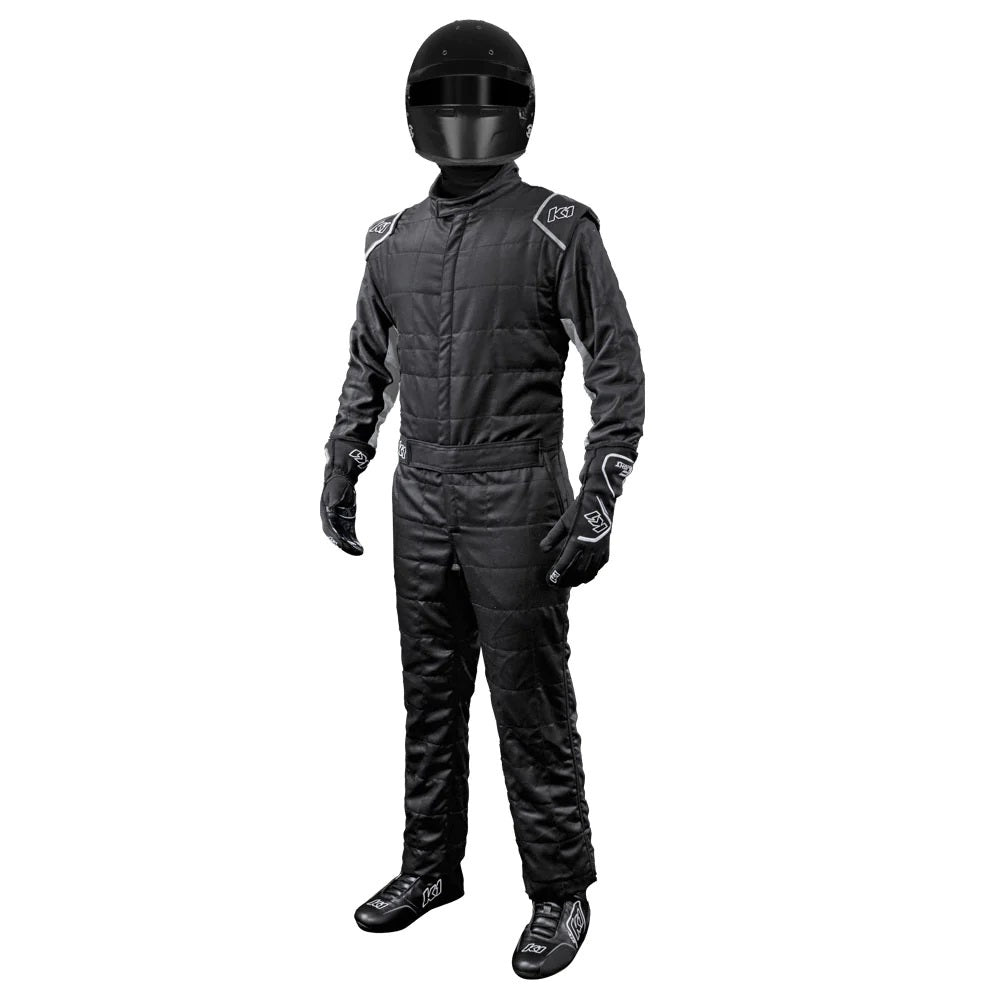 Suit Outlaw 5X-Large Black / Gray SFI 3.2A/5 - 20OTLNG5XL
