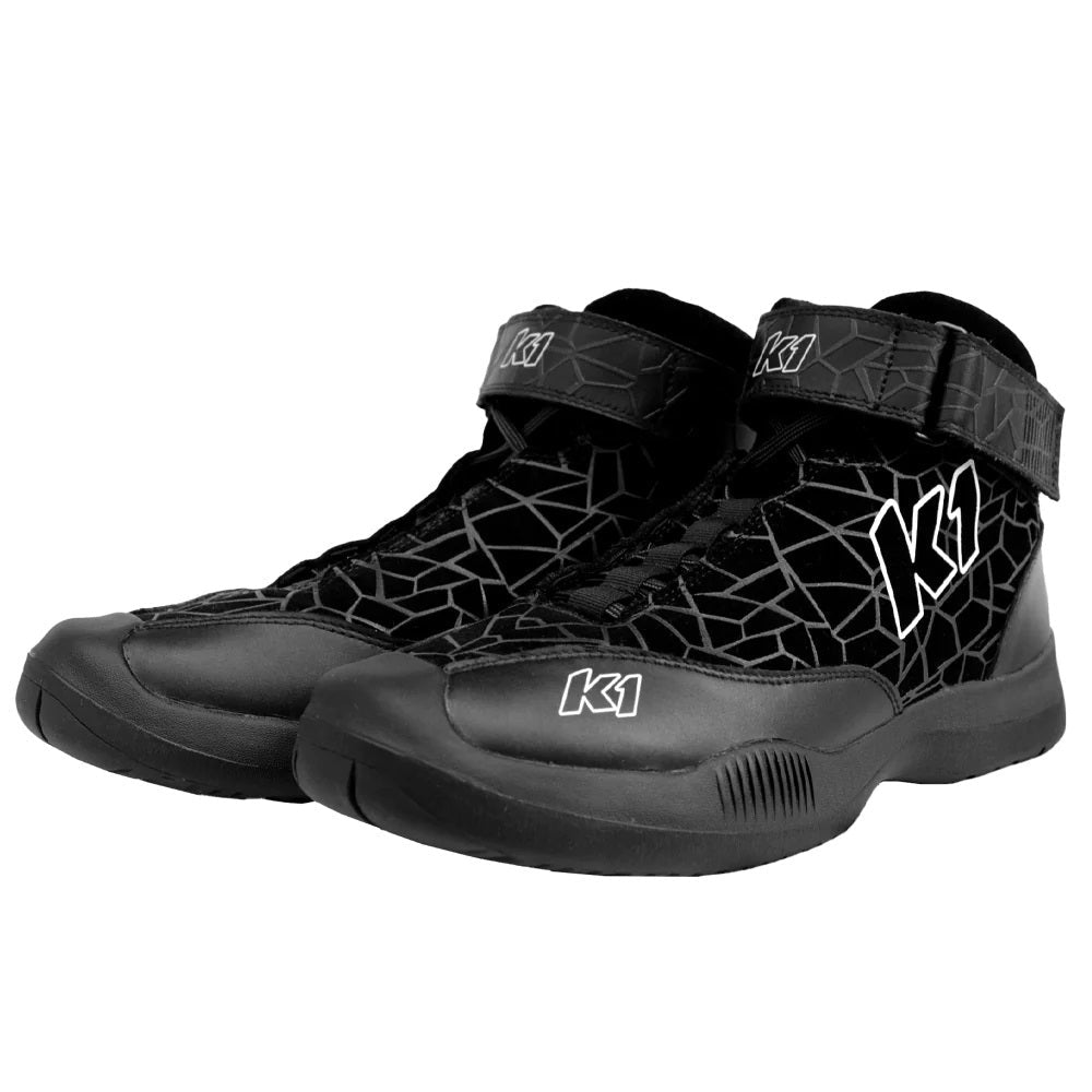 Crew Shoe Versus Nomex 14 Black SFI 3.3/5 - 24VERN14