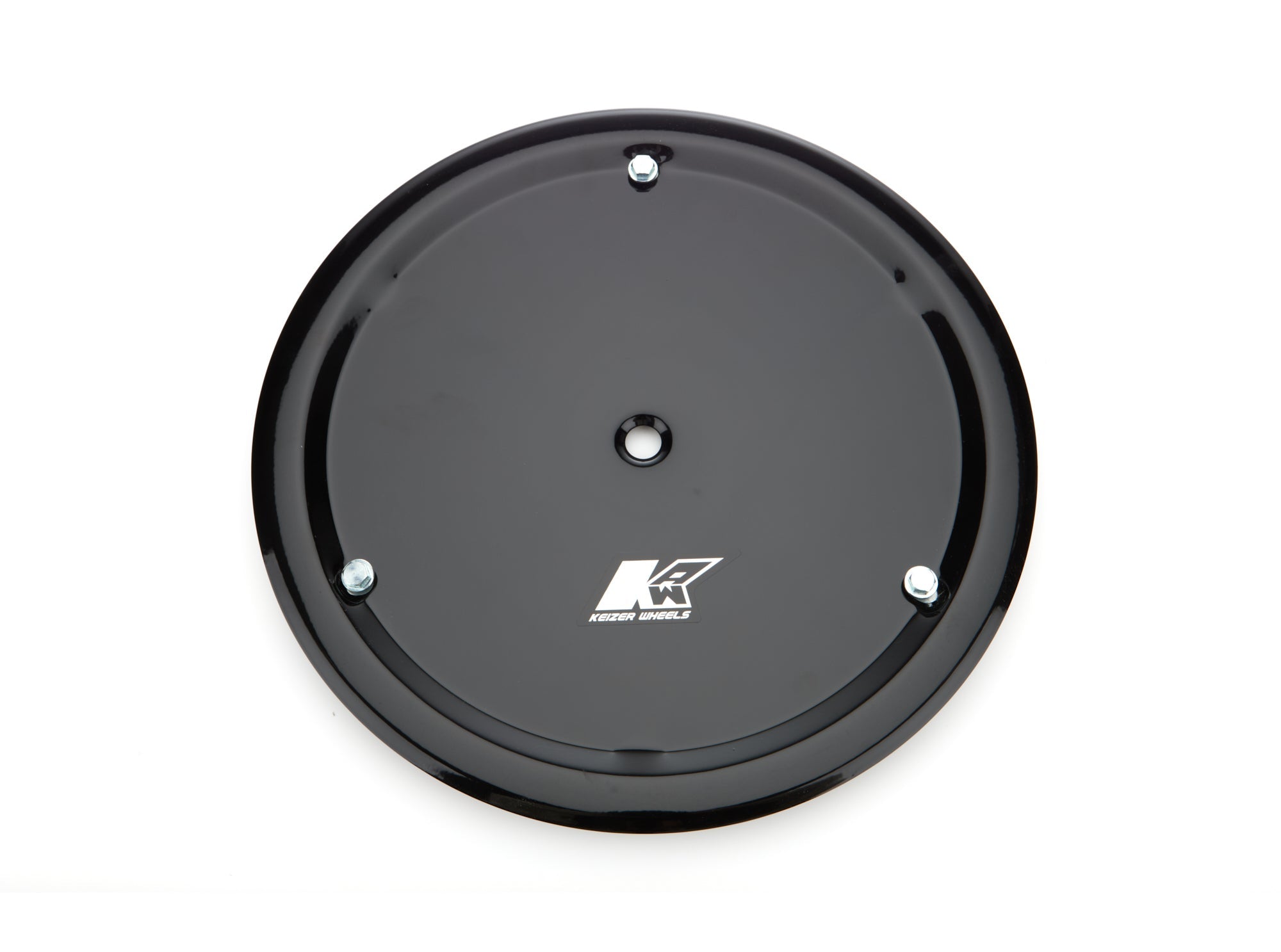 Mudcover 15in Black w/3 5/16-18 Bolts - 15MCBOB