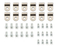 3/16in Stainless Steel Single Line Clamps 12Pk - KICLC3187