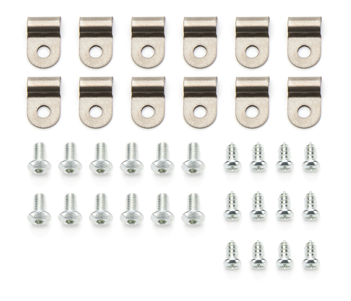 3/16in Stainless Steel Single Line Clamps 12Pk - KICLC3187