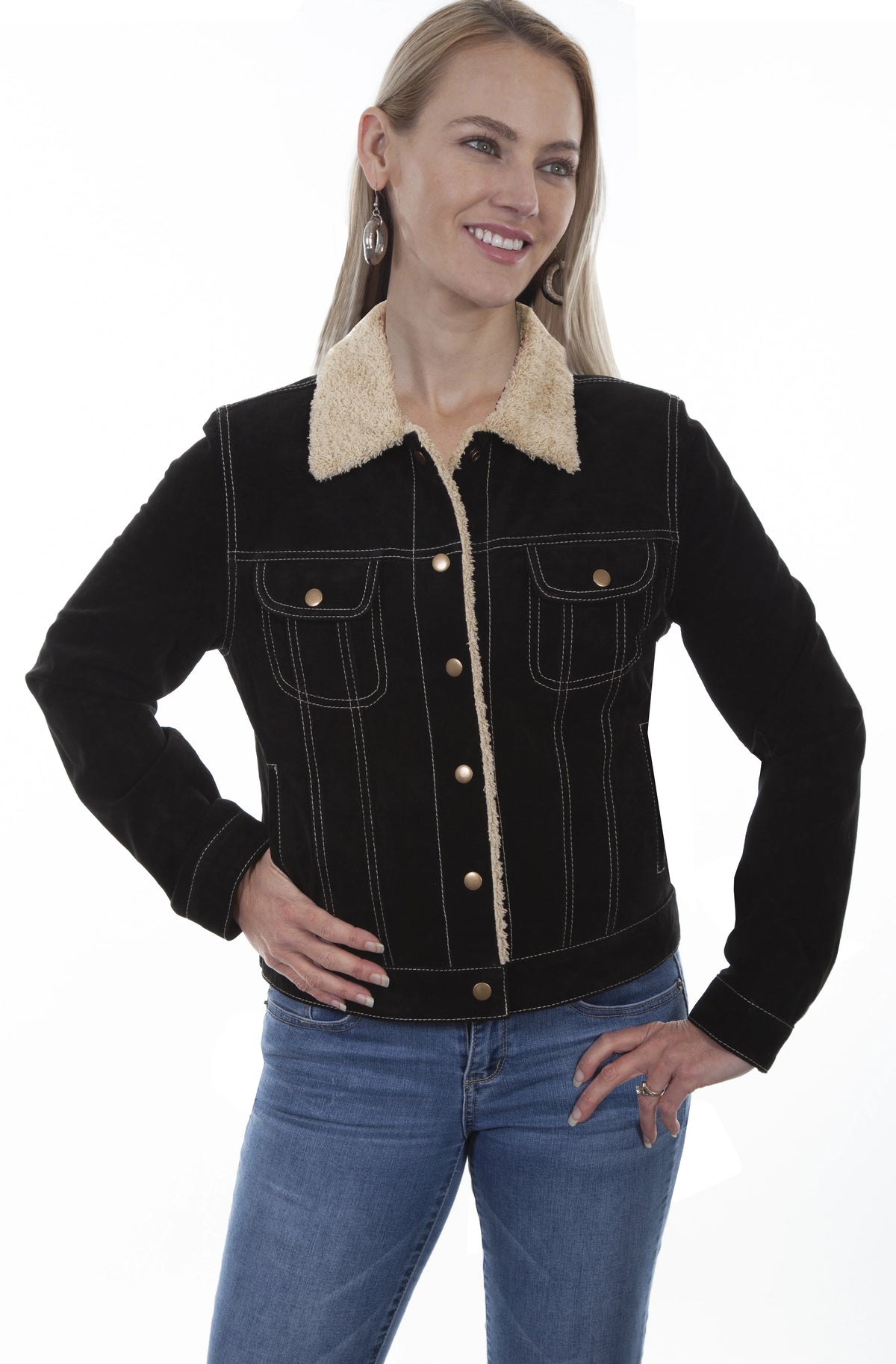 Scully Shearling Suede - Women's Jean Jacket