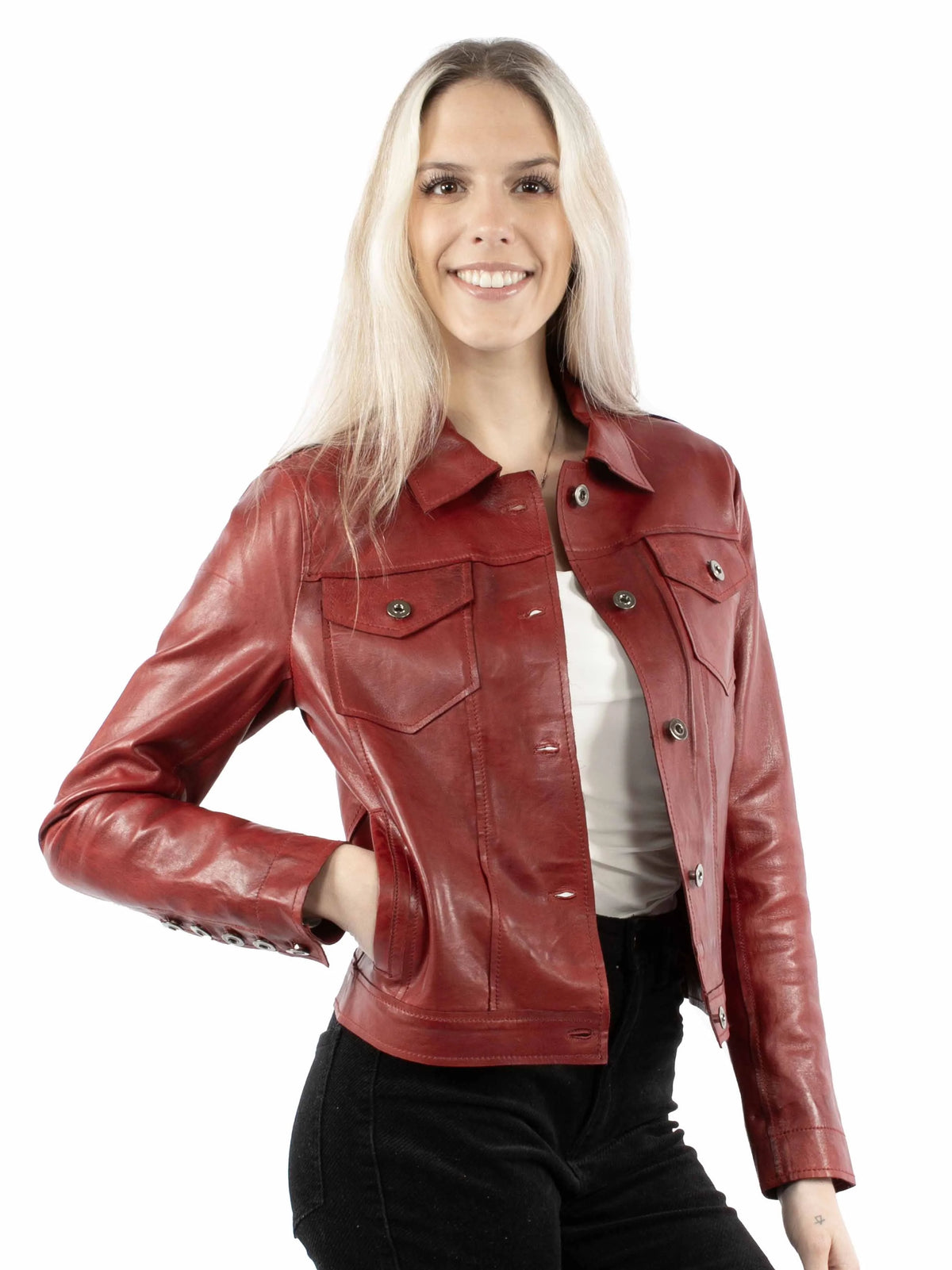 Scully Soft Lamb - Women's Jean Jacket