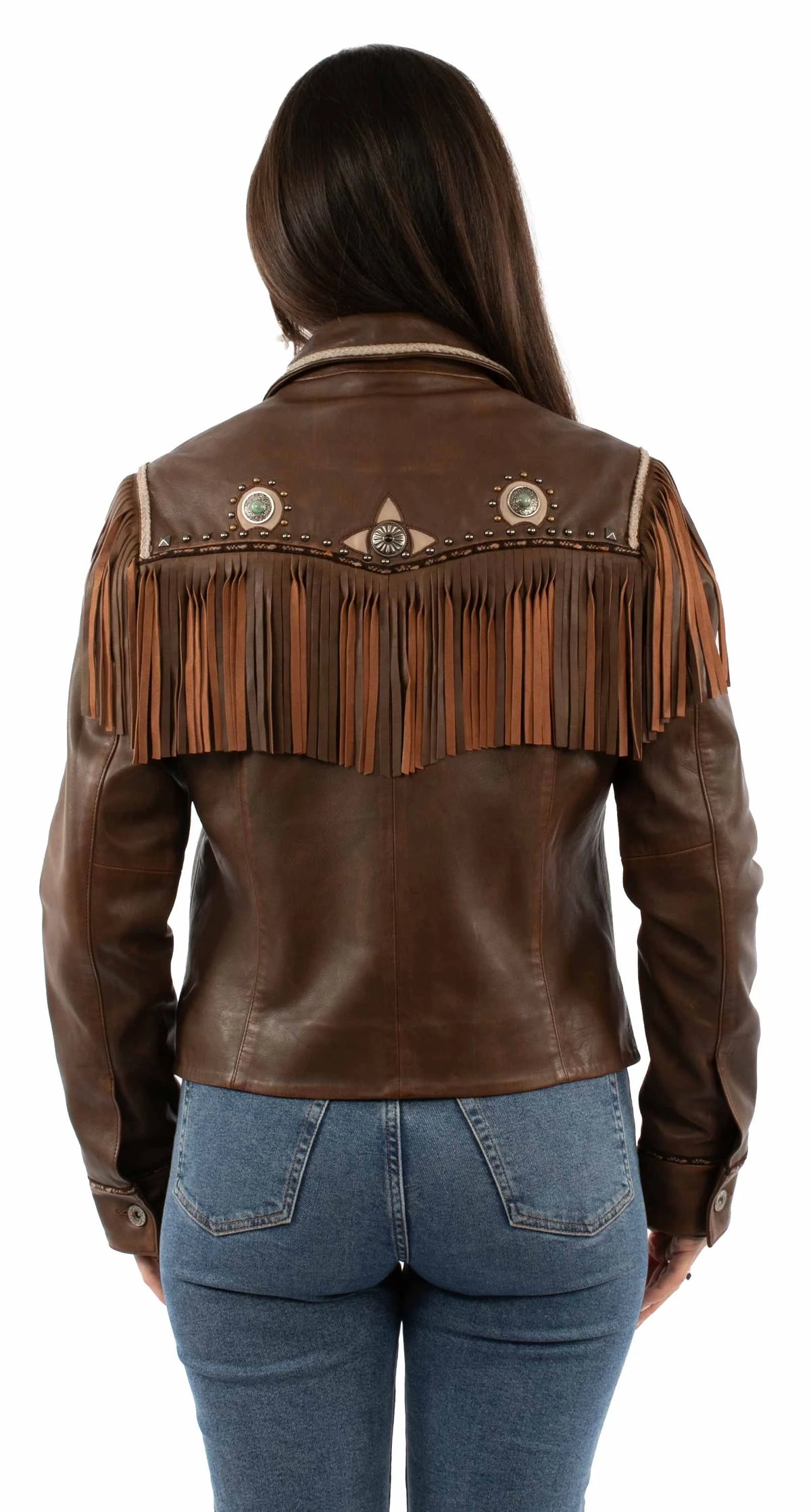 Scully Lambskin Fringe - Women's Leather Jacket