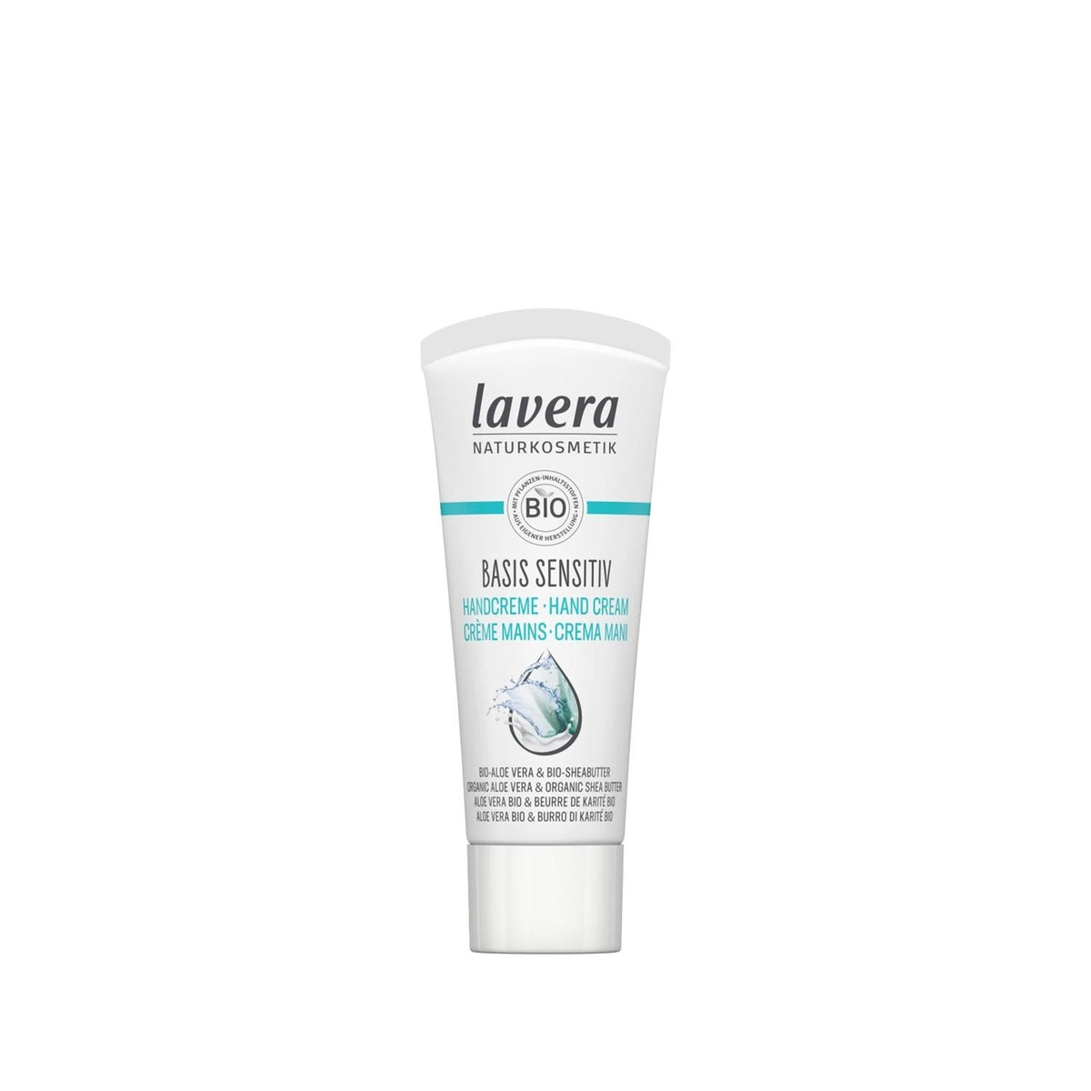 Lavera Basis Sensitiv Hand Cream: Organic Relief for Dry, Sensitive Skin | Travel Size Moisturizer