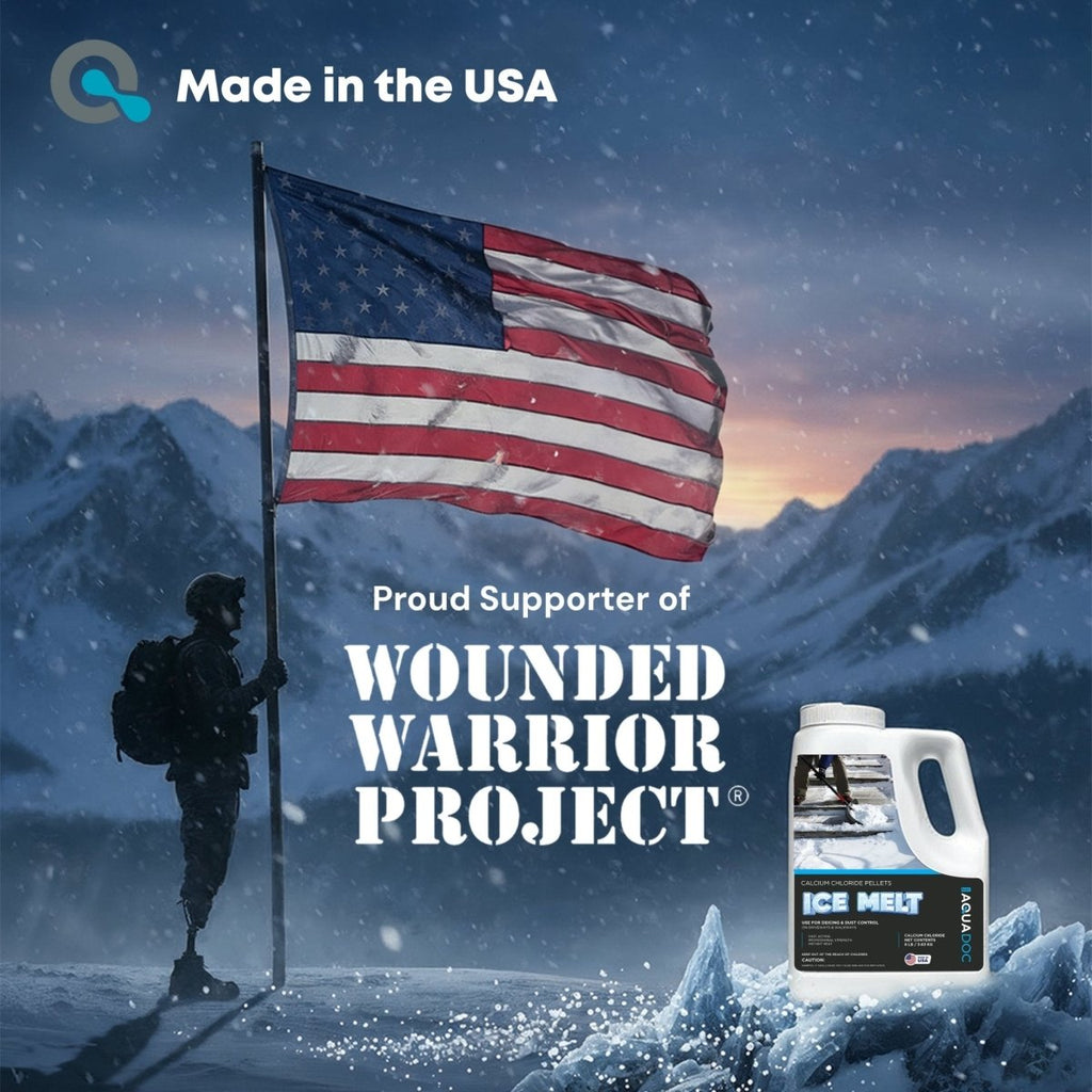 AquaDoc Ice Melt Safe for Concrete - Calcium Chloride