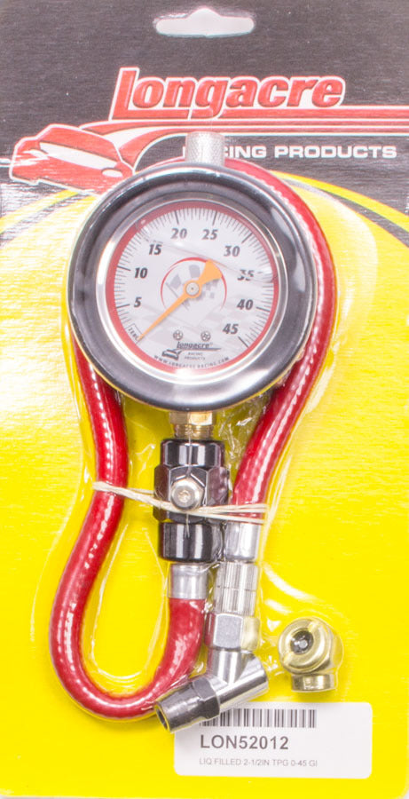 Tire Gauge 0-45PSI 2.5in GID Deluxe - 5252012