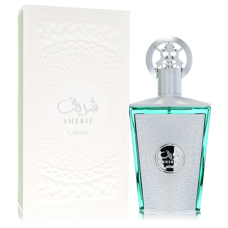 Lattafa Sherif by Lattafa Eau De Parfum Spray (Unisex) 3.4 oz for Men