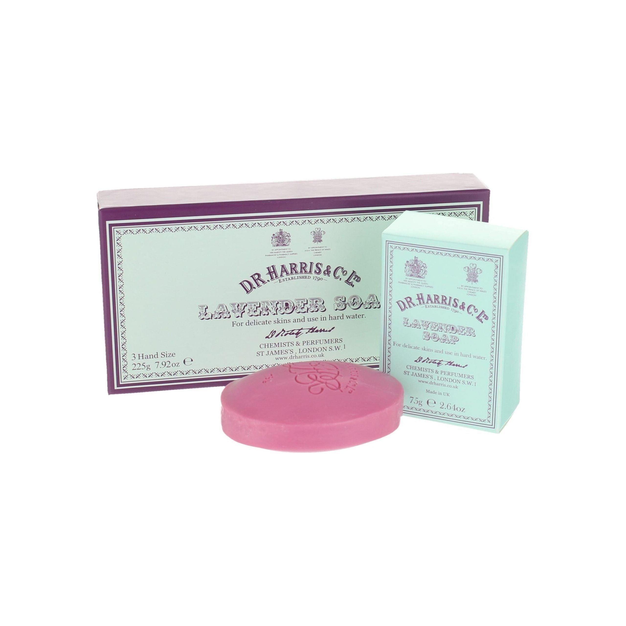 D.R. Harris & Co Old English  Lavender Hand Soap 3 Pack