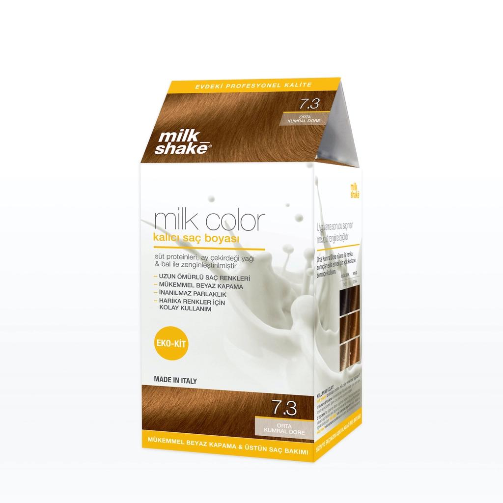 milk_shake Milk Color Eco Permanent Hair Dye Set 7.3 Golden Blonde