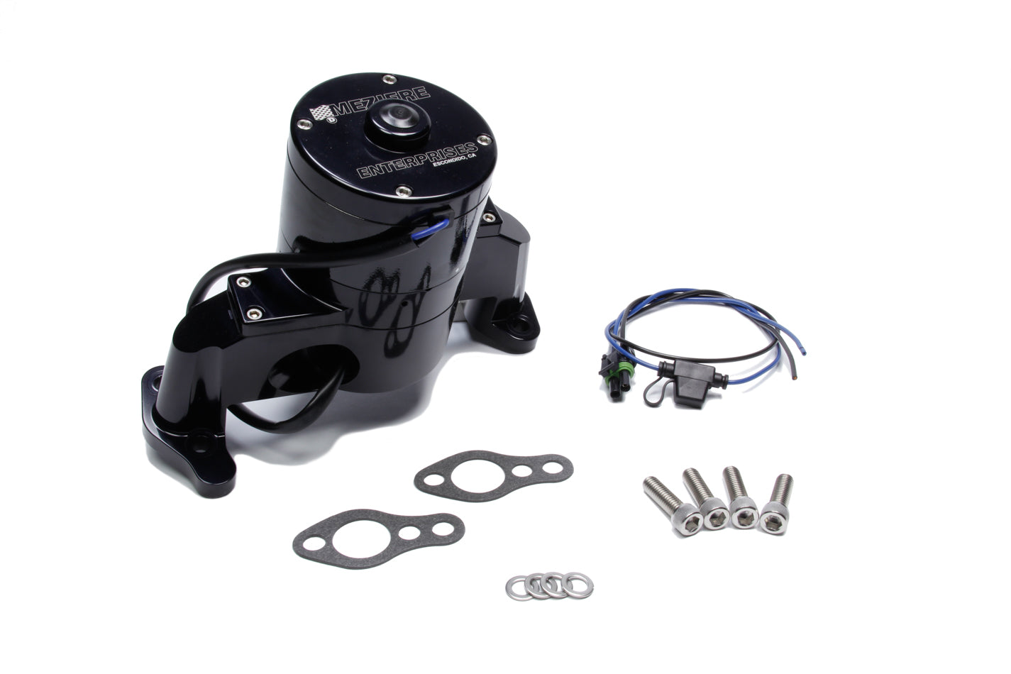 SBC Billet HD Electric Water Pump - Black - WP101SHD