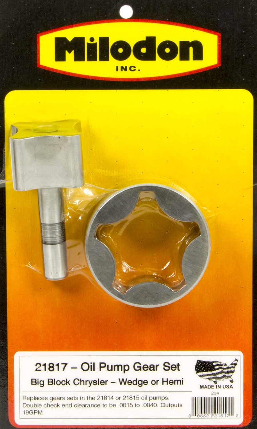 CHRYS OIL PUMP GEAR SET