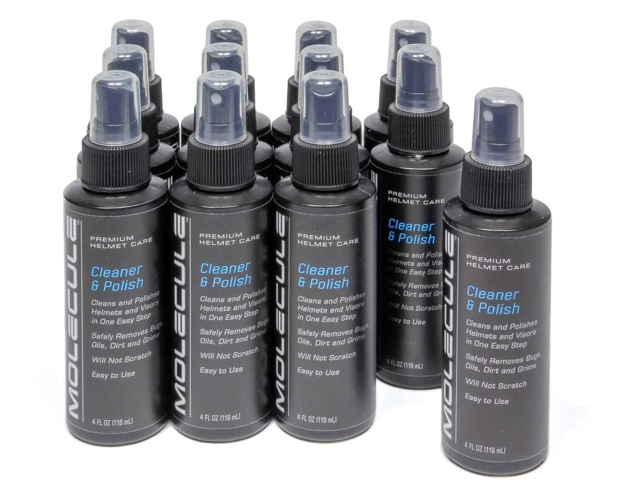Helmet Cleaner & Polish 4oz Spray Case of 12 - MLHCP41