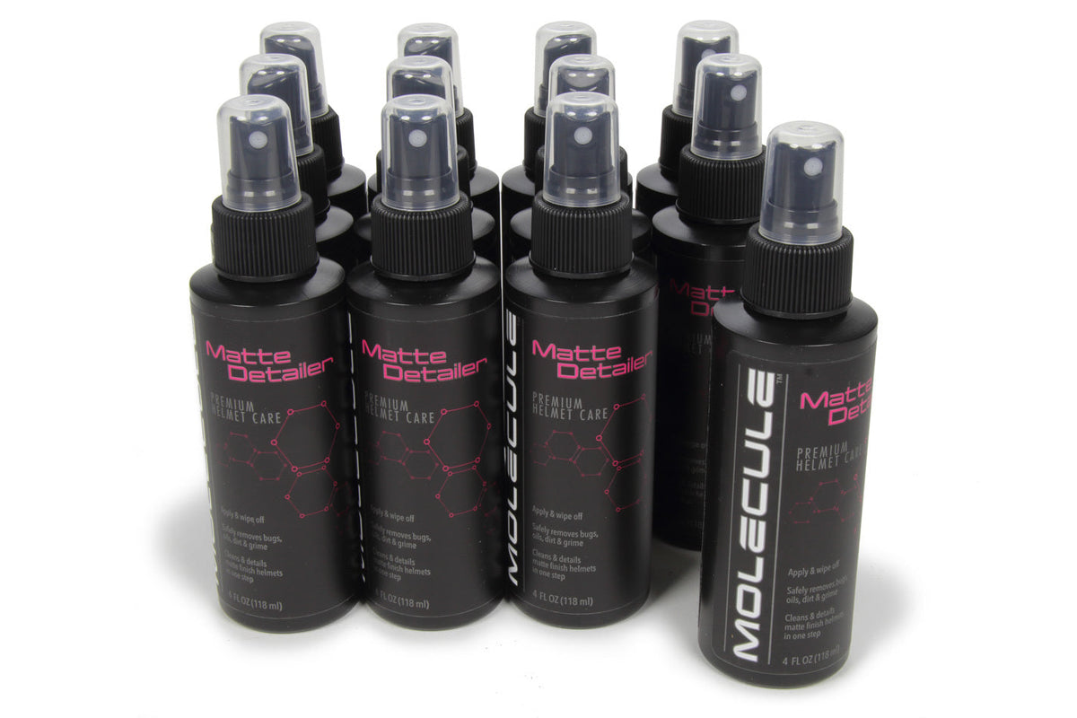 Matte Helmet Detailer 4oz Bottle Case Of 12 - MSHMD412