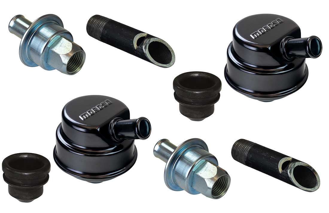 Crankcase Evac System Black Powder Coat - 25901