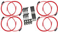 Ultra 350 Plug Wire Set - Red LS - 73751