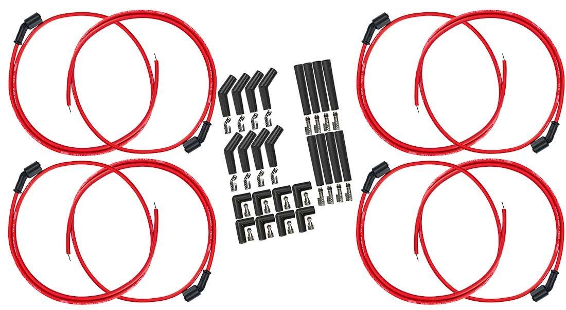 Ultra 350 Plug Wire Set - Red LS - 73751
