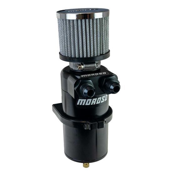 Breather Tank/Catch Can Dual Inlet 8AN Male - 85414