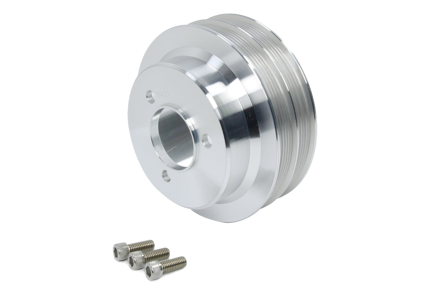 BBC Crank Pulley Natural Serpentine - 7331