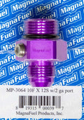 #10 to #12 O-Ring Male Adapter Fitting w/Gauge - MP3064