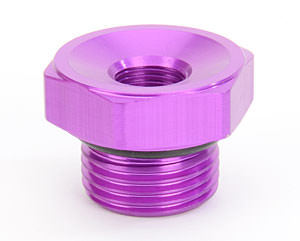 8an Straight Port Plug w/ 1/8npt Port - MP3072