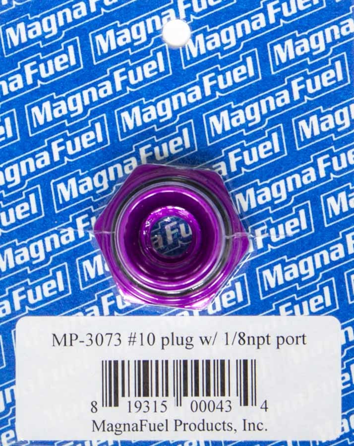 #10 O-Ring Port Plug w/1/8in NPT in Center - MP3073