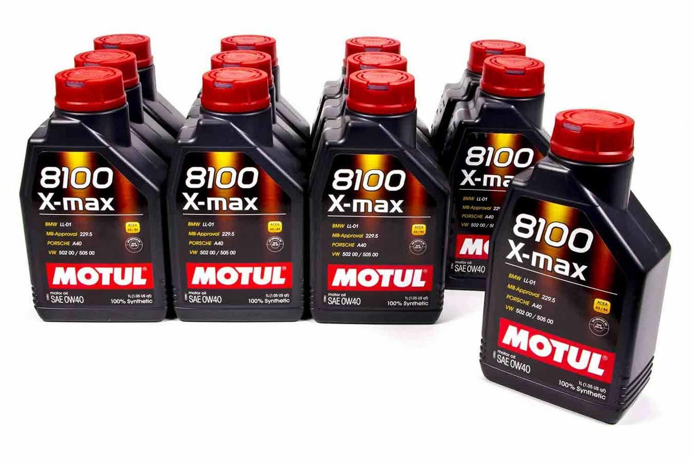 8100 0w40 X-Max Oil Case 12x1 Liter - 104531