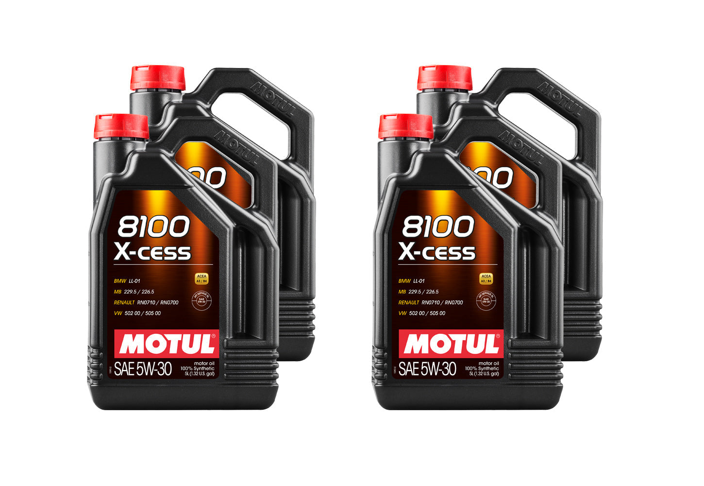 8100 X-Cess 5w30 Oil Case 4 x 5 Liter - 108946