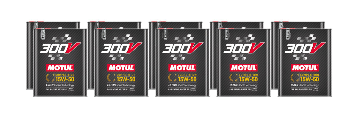 300V Competition Oil 15w50 Case 10 x 2 Liter - 110860