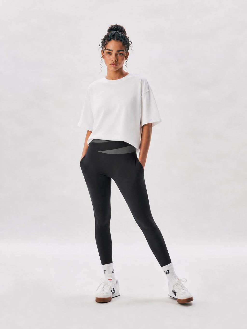 Loki & Ivy Women's Color Block Yoga Leggings