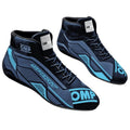 Omp Sport Shoes Fia 8856 -2018 Black / Cyan Sz. 4 - IC00829A0127541
