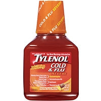 Tylenol® Severe Cold & Flu Warming Honey Lemon Liquid, 8 oz