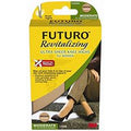 FUTURO Revitalizing Ultra Sheer Knee Highs for Women, Mild Compression 15-20 mmHg, Nude, Large, 1 Pair