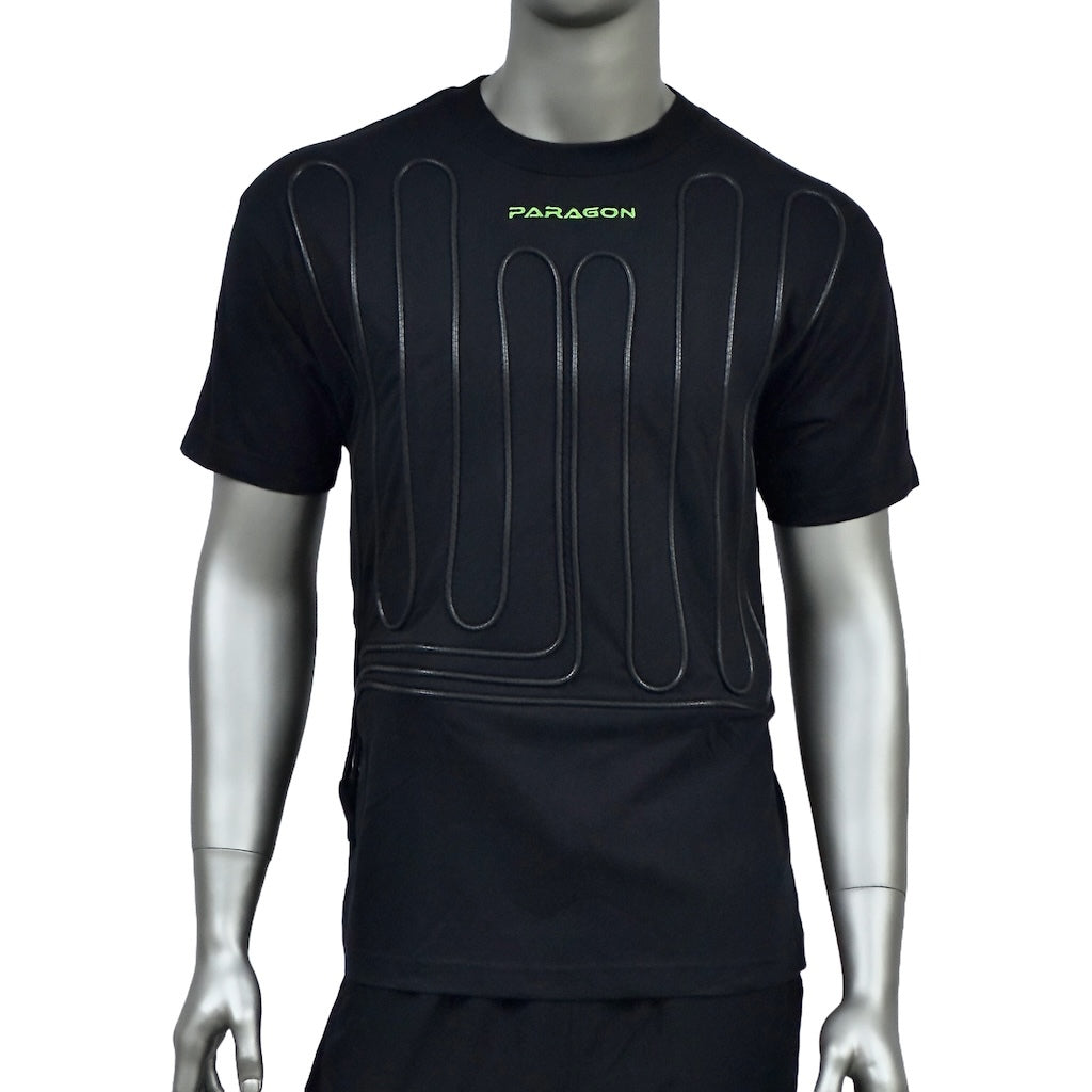 Shirt Cooling XX-Large Black Right Exit