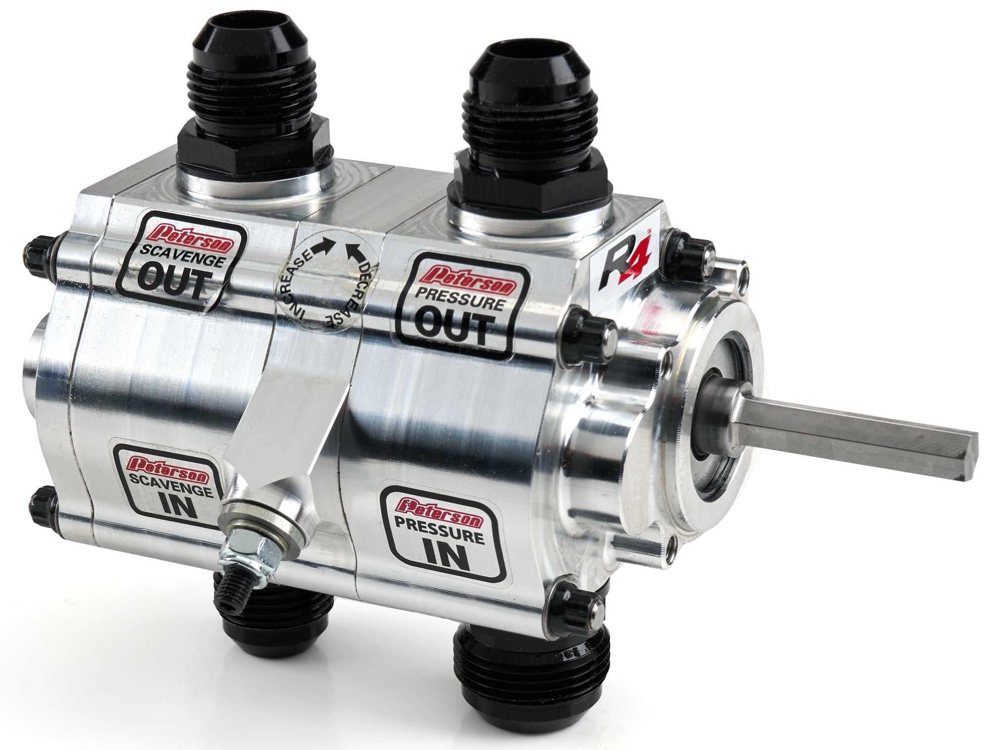 Oil Pump 2-Stage Reverse Rotation Front Pressure - 042496HEX