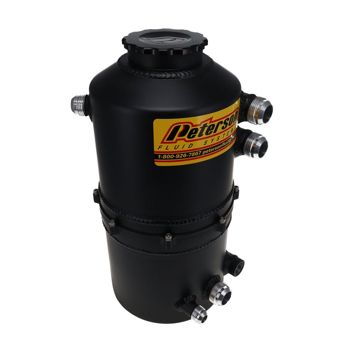 Oil Tank 2.3 Gallon Dual Scavenge Black - 080786BLK