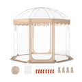 Pop Up Bubble Tent 10x10 FT for 8-10 People Weatherproof Pod with 540¬∞ Panoramic Clear PVC