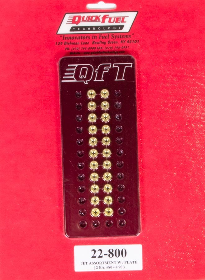 Jet Assortment Kit - #80 to #90 - 22800QFT