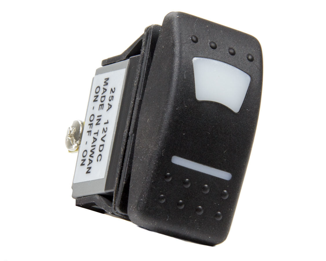 Rocker Switch Lighted On /Off/On Green - 52615