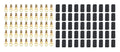 Ring Terminal #8 14-16 Ga w/Heat Shrink 50pk - 5747150