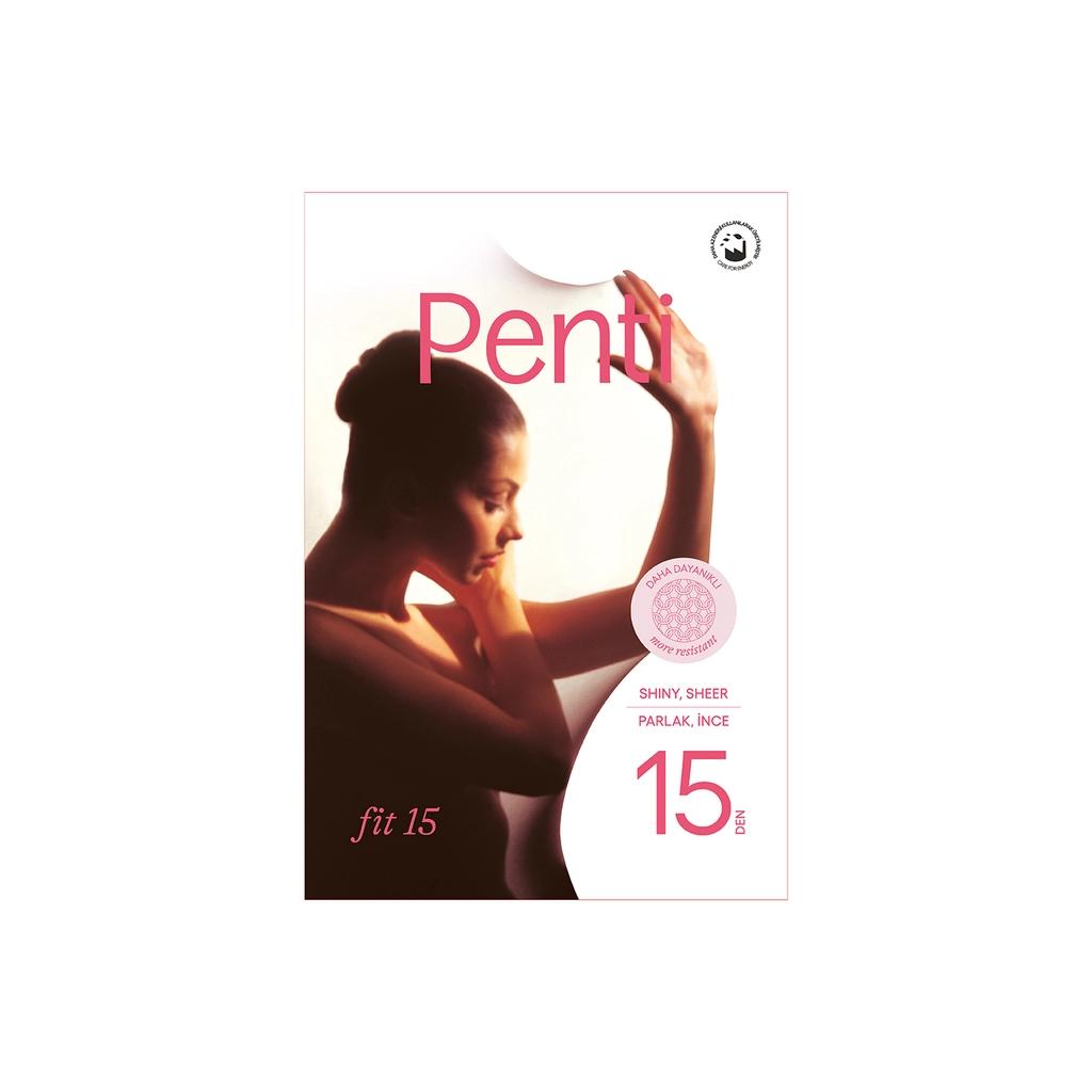 Penti Fit 15 Sheer Tights in Onion Skin 1-Pack