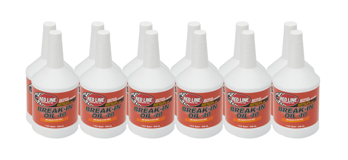 Break In Oil 40W Case 12 x 1 Quart Bottles - 16004