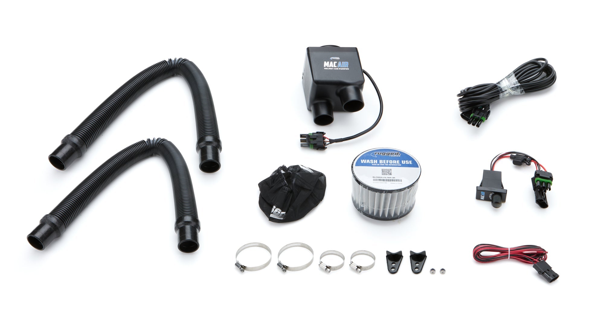Mac Air System 2 Person Helmet Pumper System - MAC2PKIT