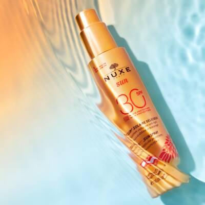 Nuxe Sunscreen Spray SPF30 - Anti-Aging, Moisturizing Sun Protection for Face & Body