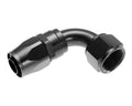 6AN Swivel Hose Ends Black 90