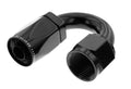 6AN 180Deg Female Alum Hose End Black - 6180062