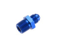 16AN STR Male Adapter 1in NPT Male Blue